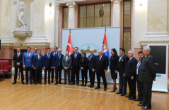 30 October 2019 Turkish businessmen visit the National Assembly